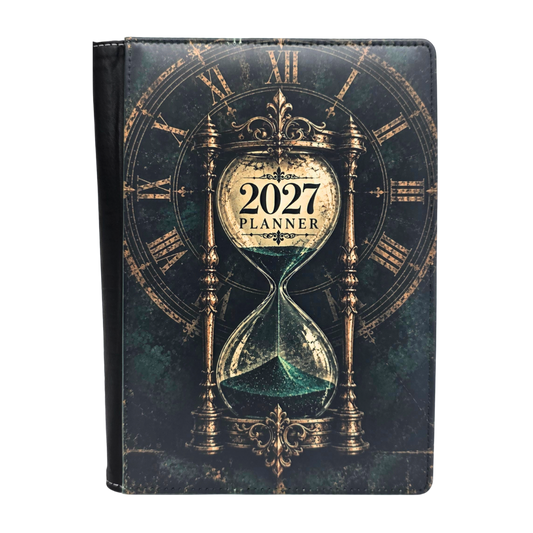 Gothic Hourglass 2027 Planner Cover