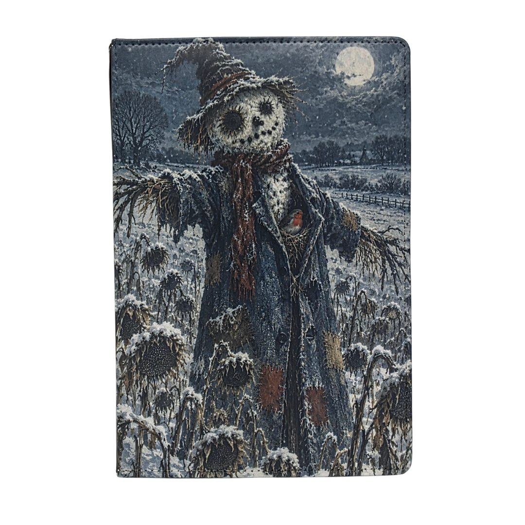 Creepy Winter Scarecrow Journal