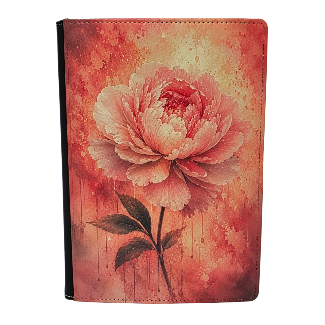 InkWash Peony Journal