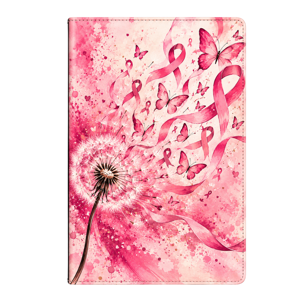 Dandelion Butterfly Breast Cancer Awareness Journal