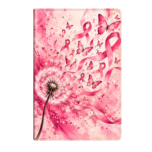 Dandelion Butterfly Breast Cancer Awareness Journal
