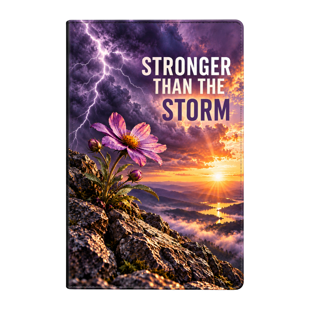Stronger Than the Storm Domestic Violence Awareness Journal