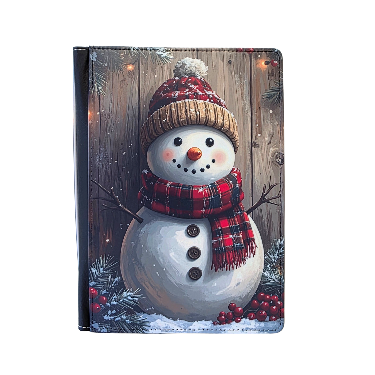 Snowman Rustic Winter Journal