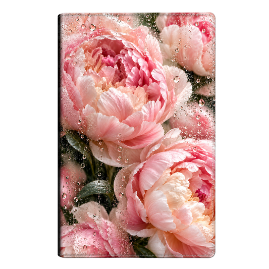 Raindrops and Peonies Floral Journal
