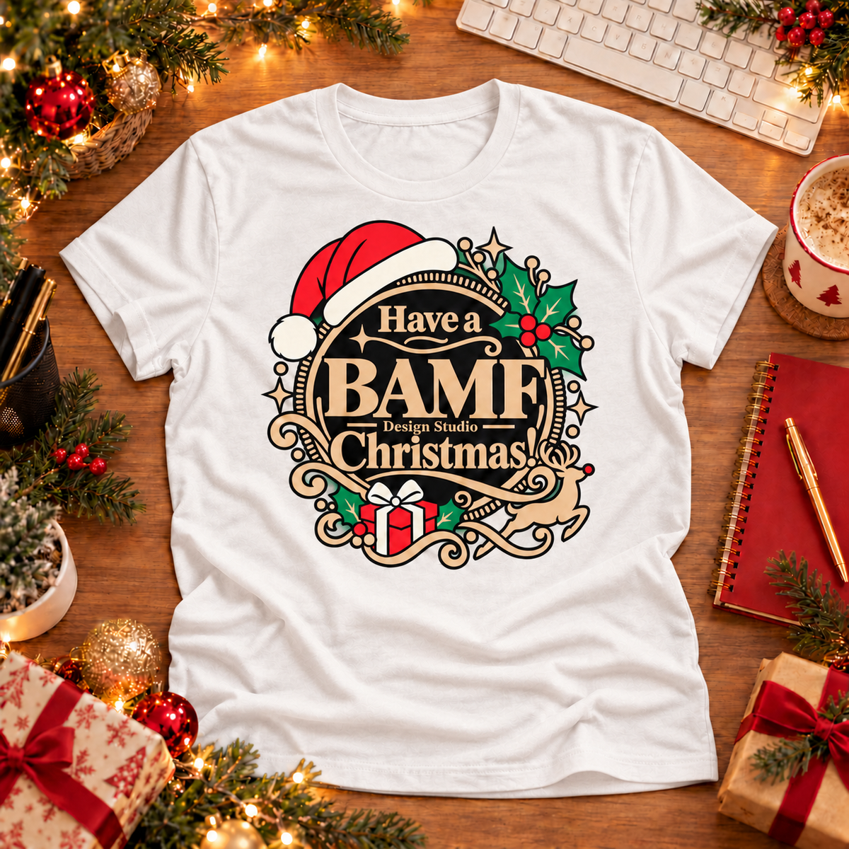Have a BAMF Christmas | Bella+Canvas | Christmas Collection