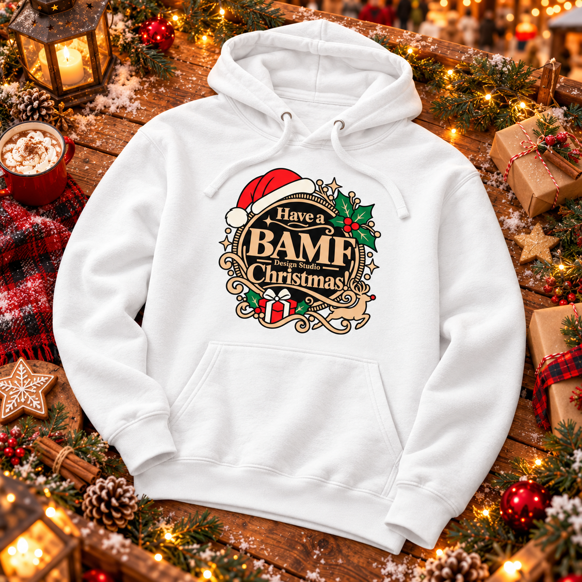Have A BAMF Christmas | Heritage Hoodie | Christmas Collection