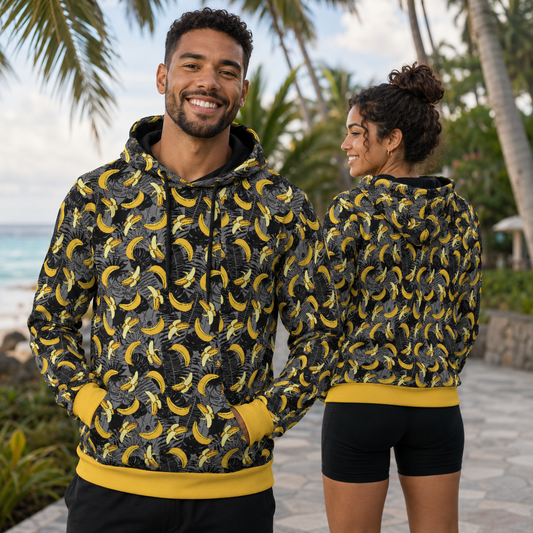 Banana Nightfall | FlexFit Hoodie | Banana Collection