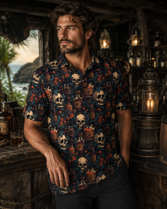 Poison Bloom | FlexFit Polo | The Island Collection