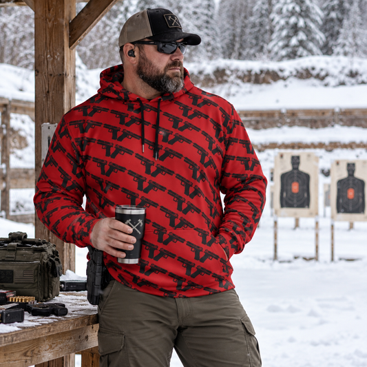 Dueling Banjo's | FlexFit Hoodie | Pew Pew Collection