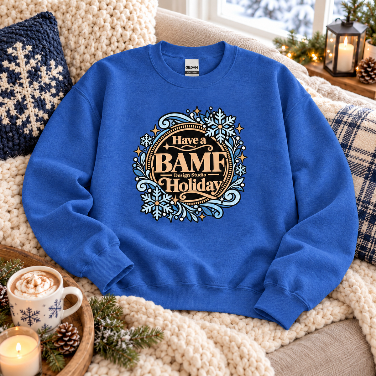 Have a BAMF Holiday | Sweatshirt | Christmas Collection
