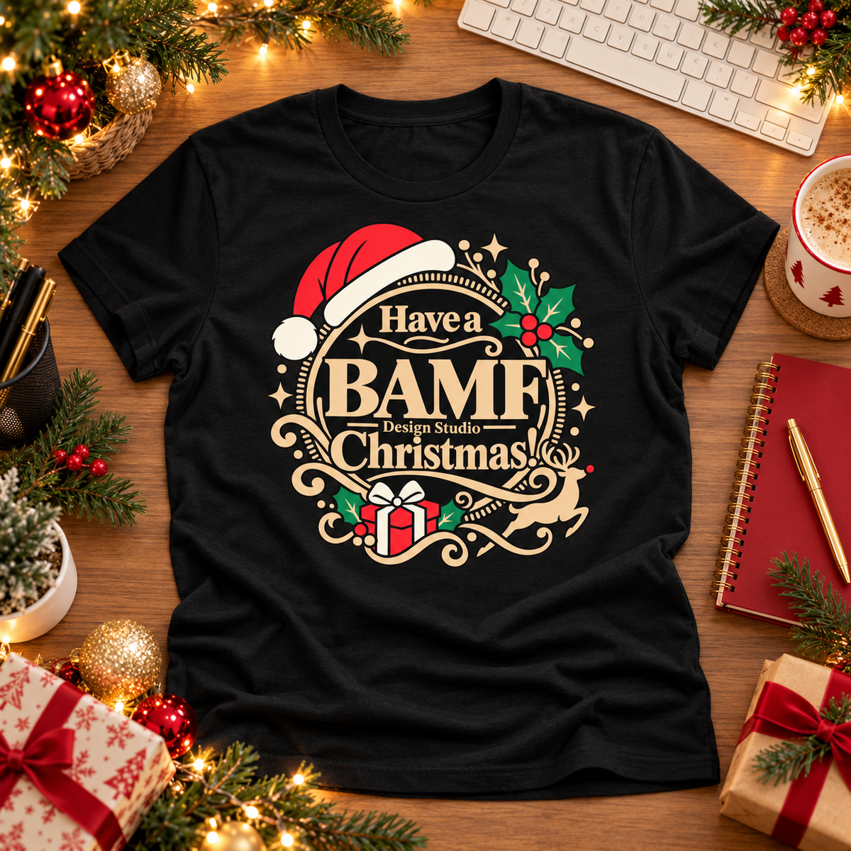 Have a BAMF Christmas | Bella+Canvas | Christmas Collection