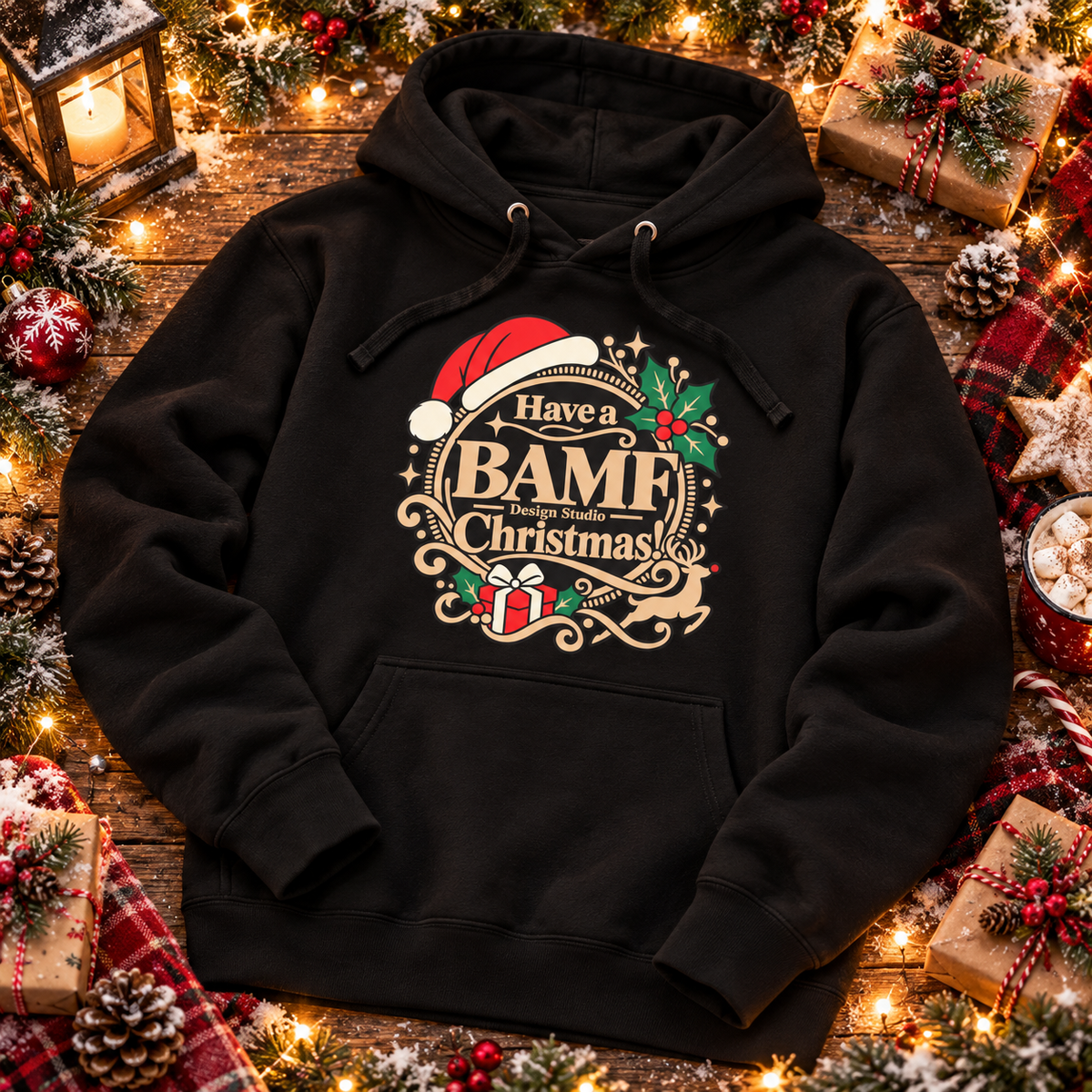 Have A BAMF Christmas | Heritage Hoodie | Christmas Collection