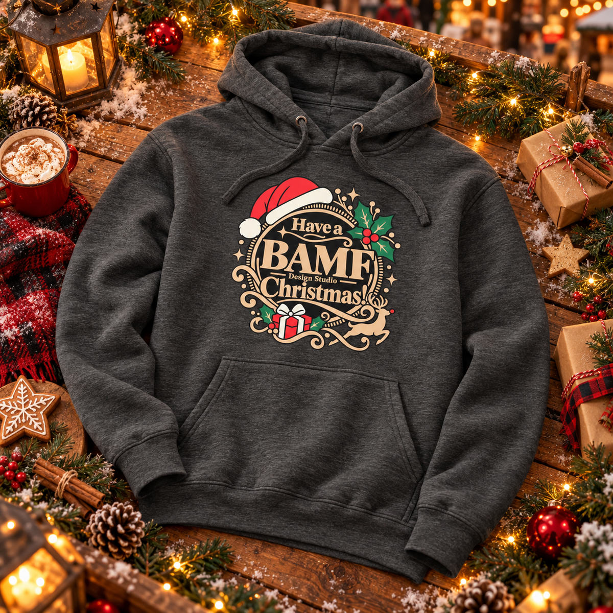 Have A BAMF Christmas | Heritage Hoodie | Christmas Collection