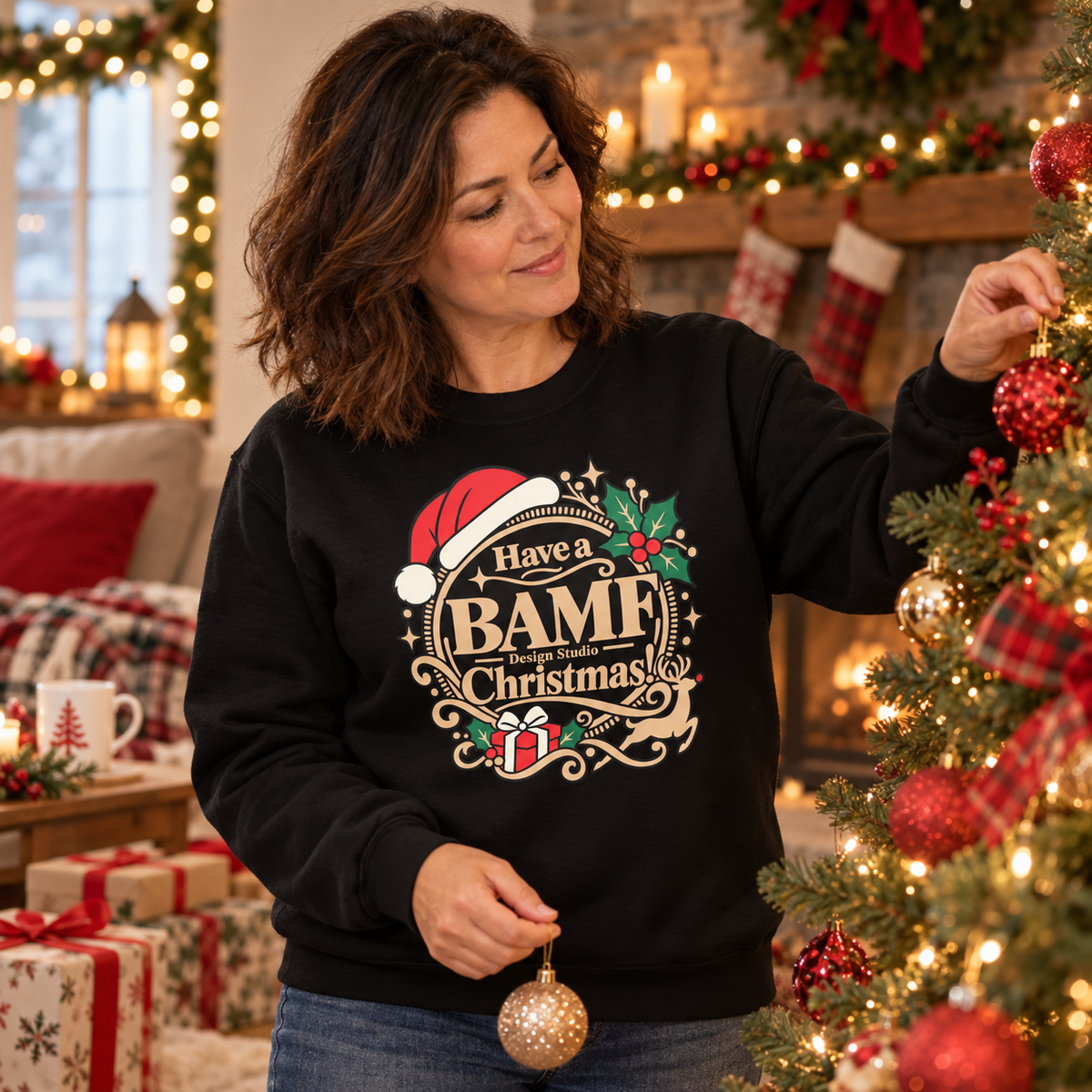 Have a BAMF Christmas | Sweatshirt | Christmas Collection