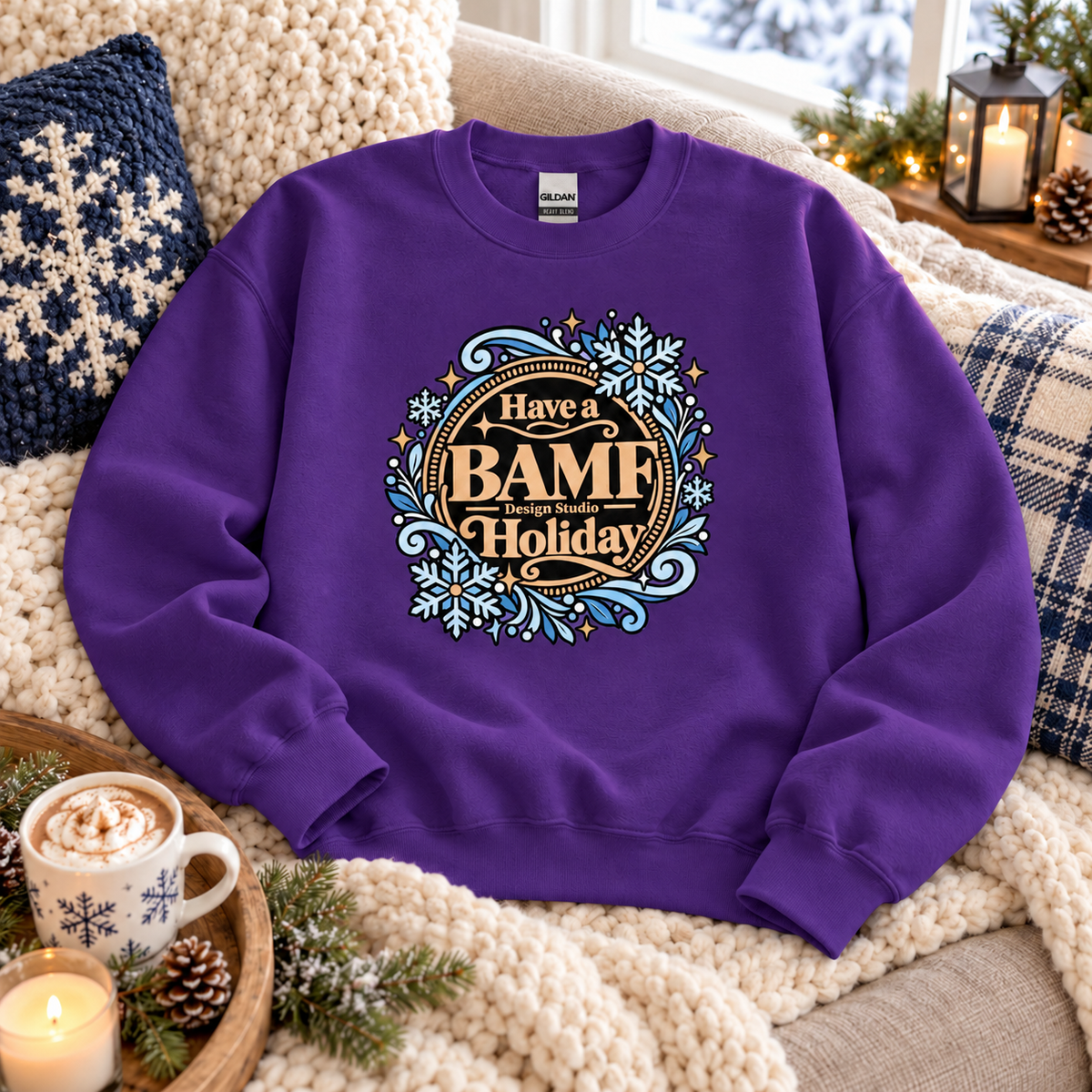 Have a BAMF Holiday | Sweatshirt | Christmas Collection