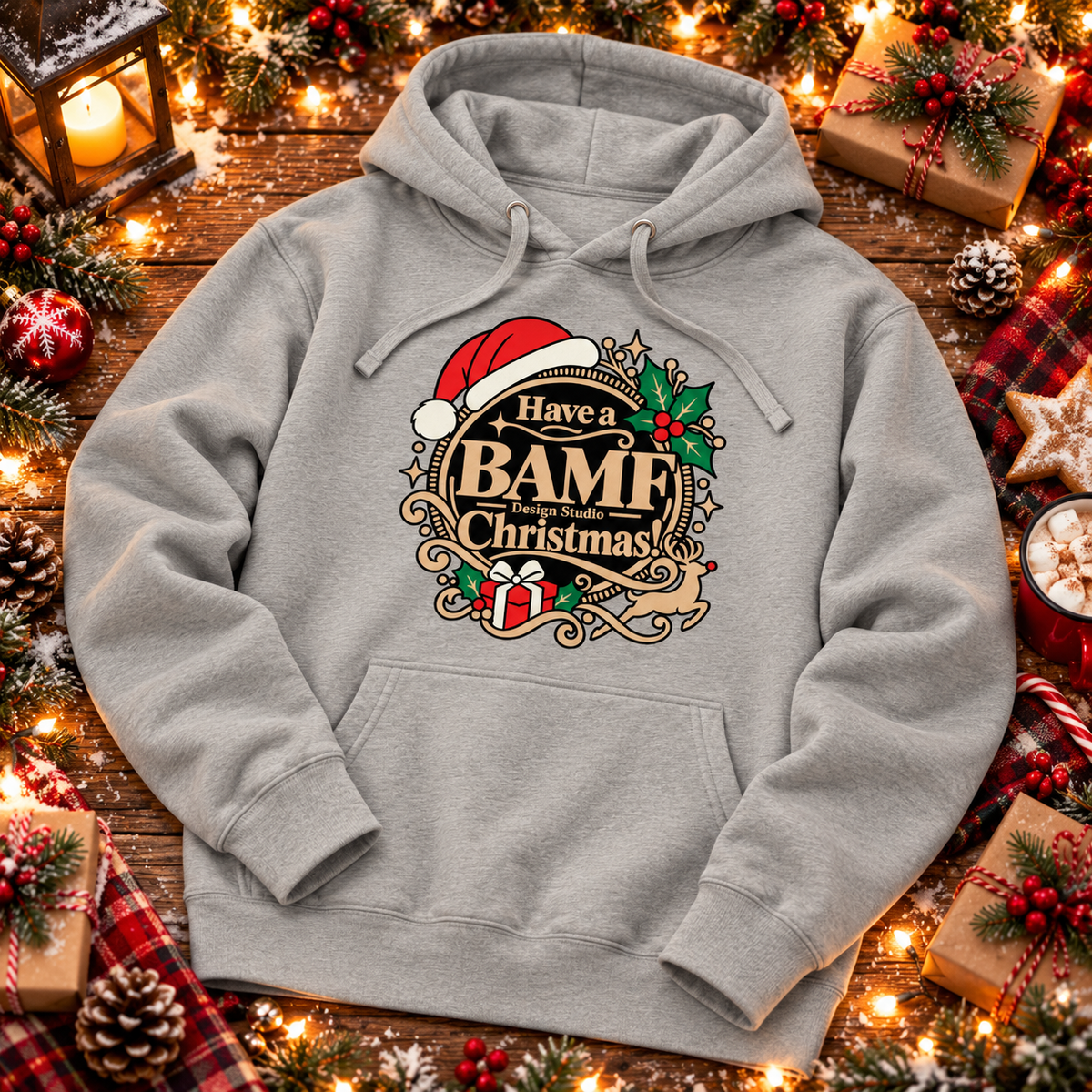 Have A BAMF Christmas | Heritage Hoodie | Christmas Collection