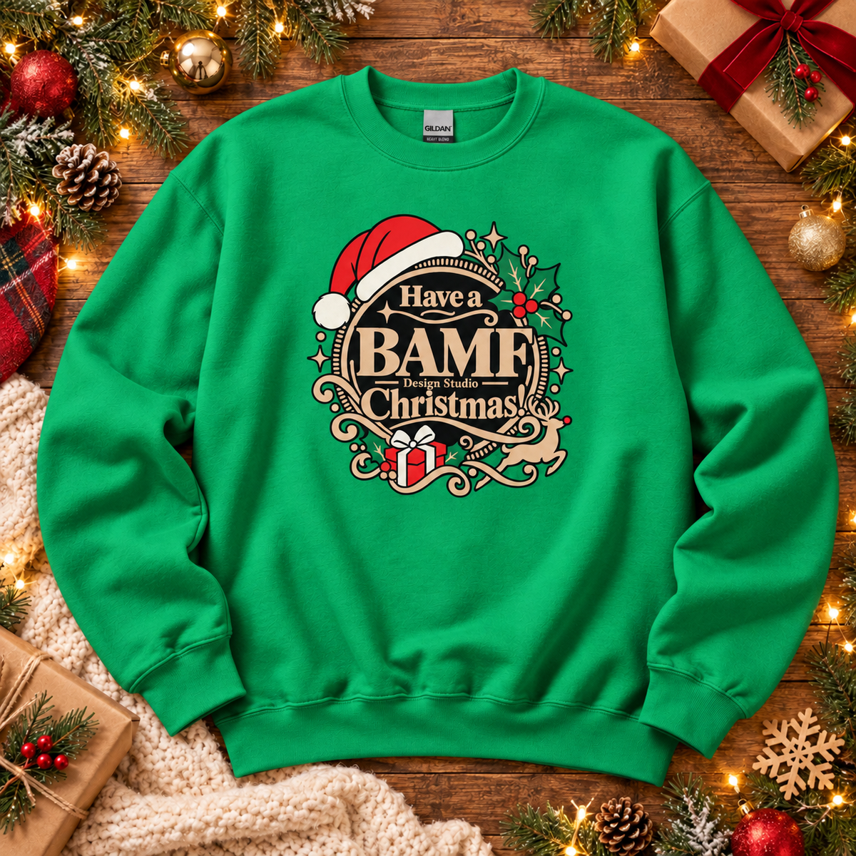 Have a BAMF Christmas | Sweatshirt | Christmas Collection