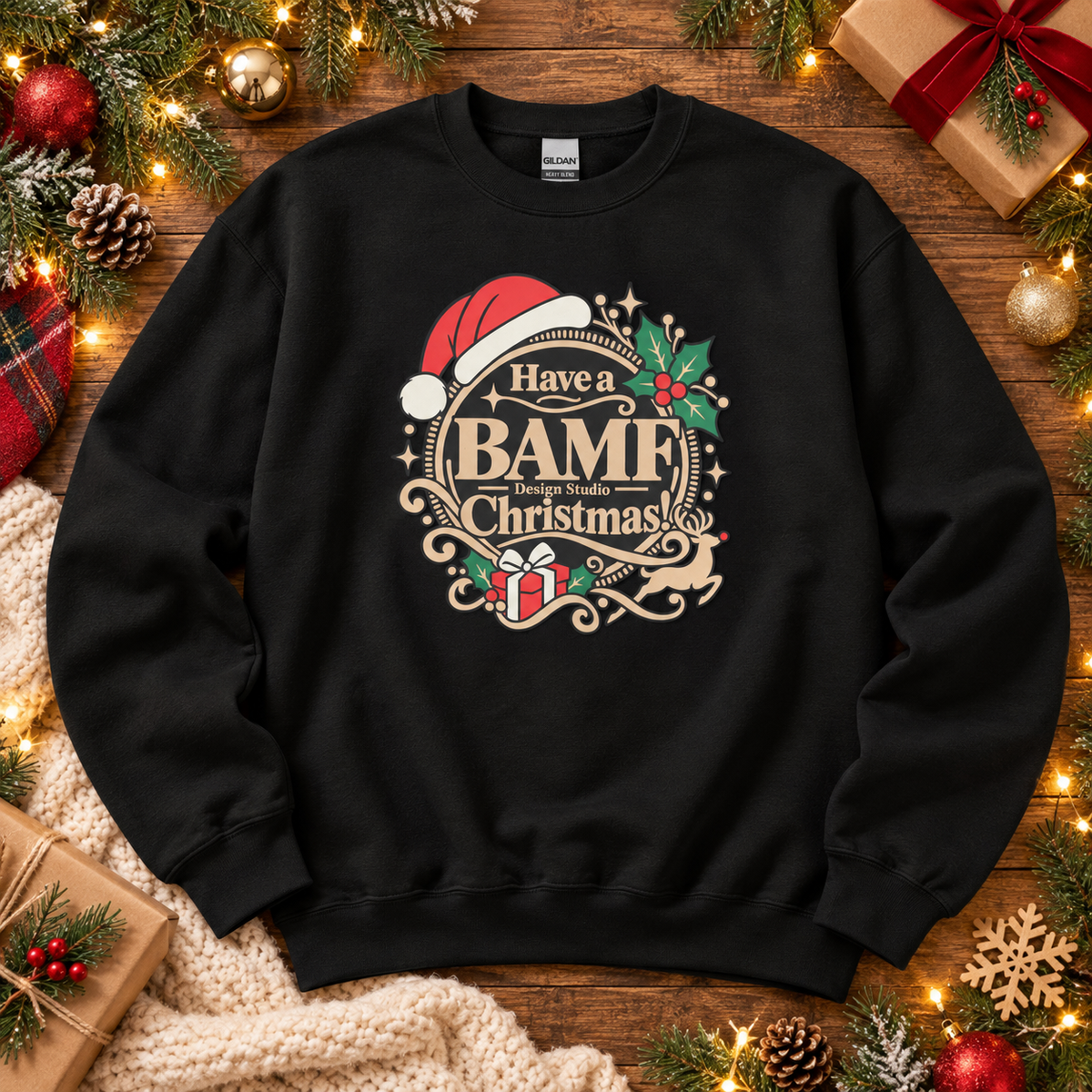 Have a BAMF Christmas | Sweatshirt | Christmas Collection
