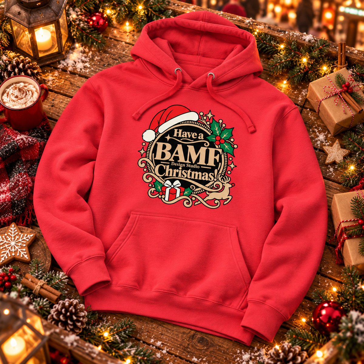 Have A BAMF Christmas | Heritage Hoodie | Christmas Collection