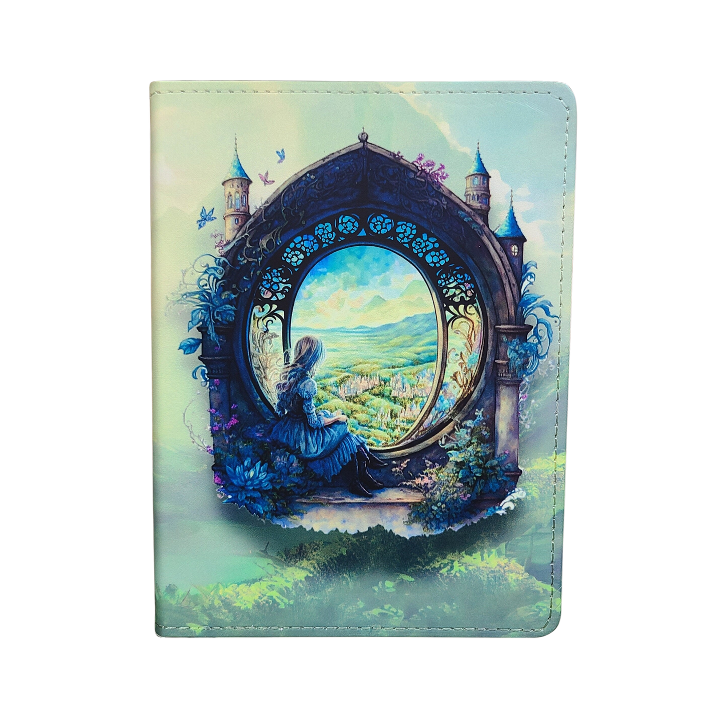 Green Fantasy Window Journal
