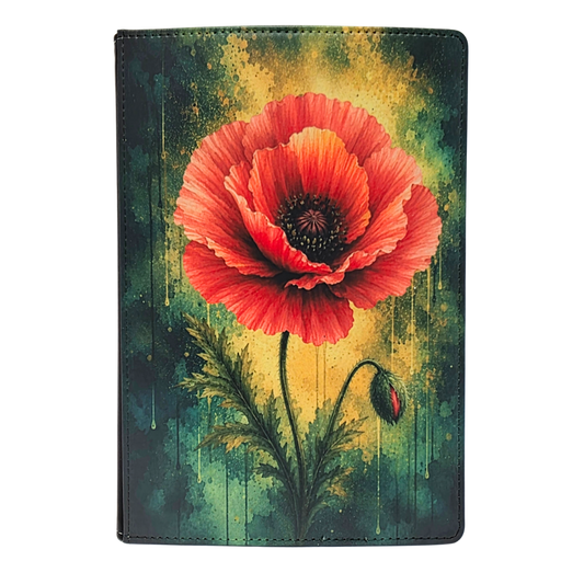 InkWash Poppy Journal