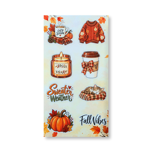 Cozy Fall Sticker Sheet