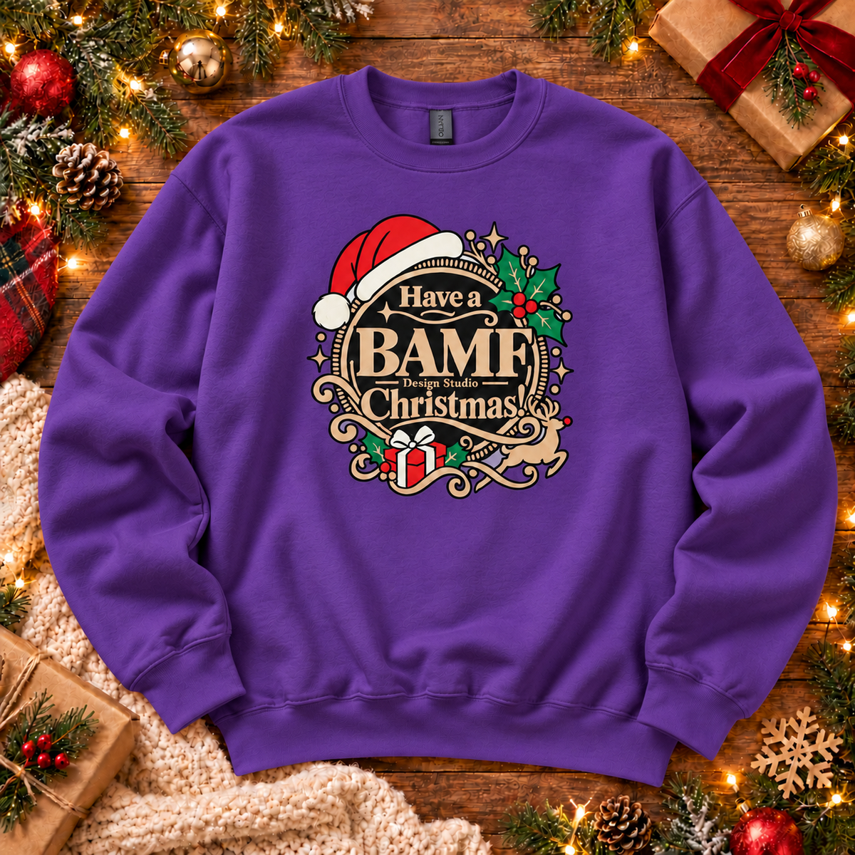 Have a BAMF Christmas | Sweatshirt | Christmas Collection