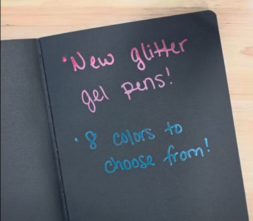 Glitter Paint Markers 8 Pack