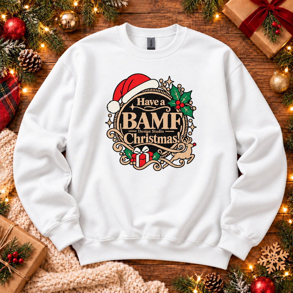 Have a BAMF Christmas | Sweatshirt | Christmas Collection