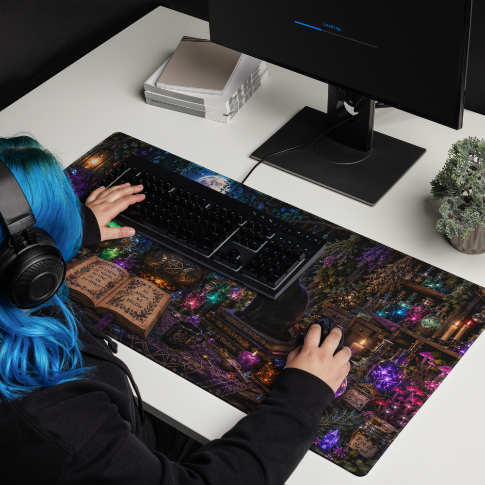 The Witch’s Familiar | DeskScape Workstation Mat