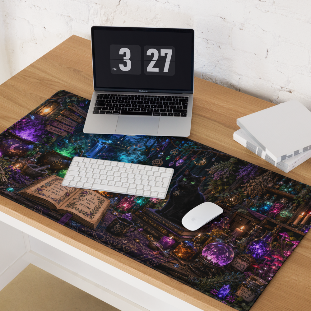The Witch’s Familiar | DeskScape Workstation Mat
