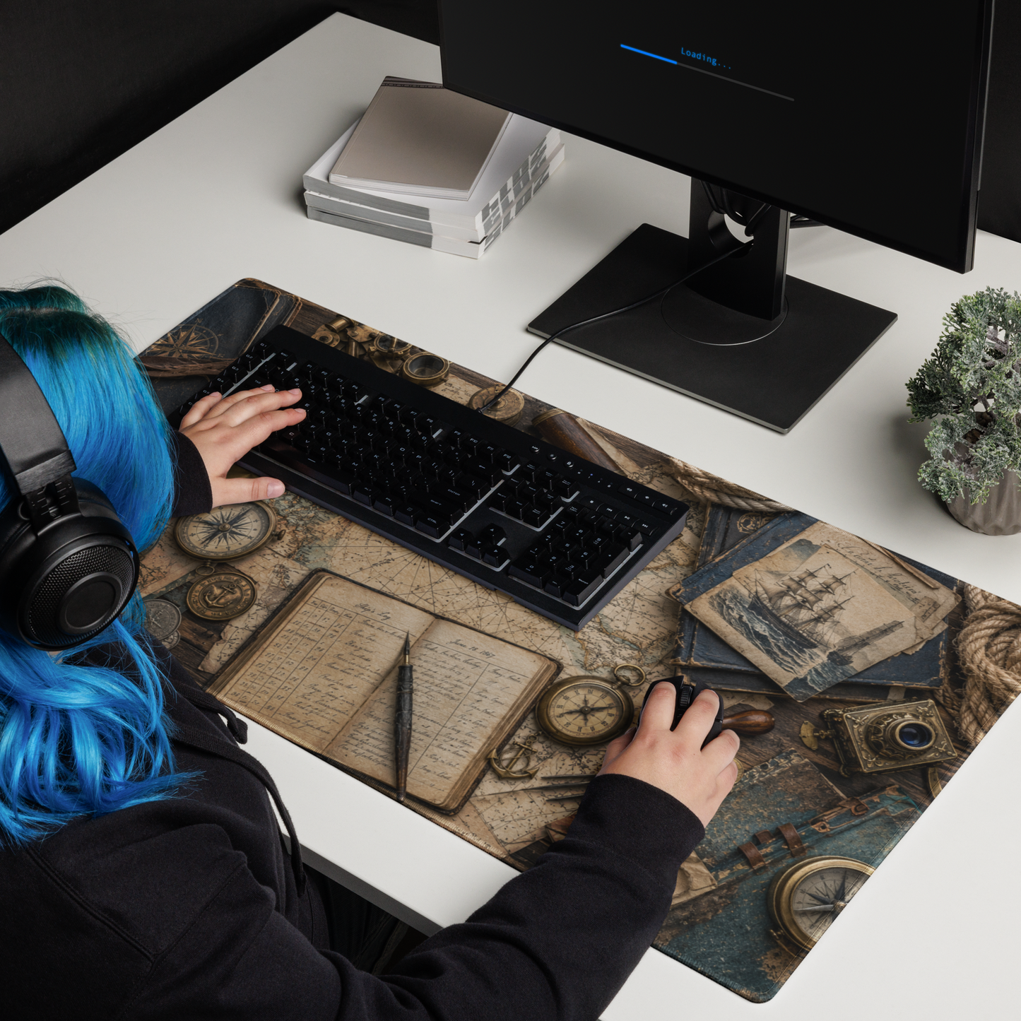 The Cartographer’s Voyage | DeskScape Workstation Mat