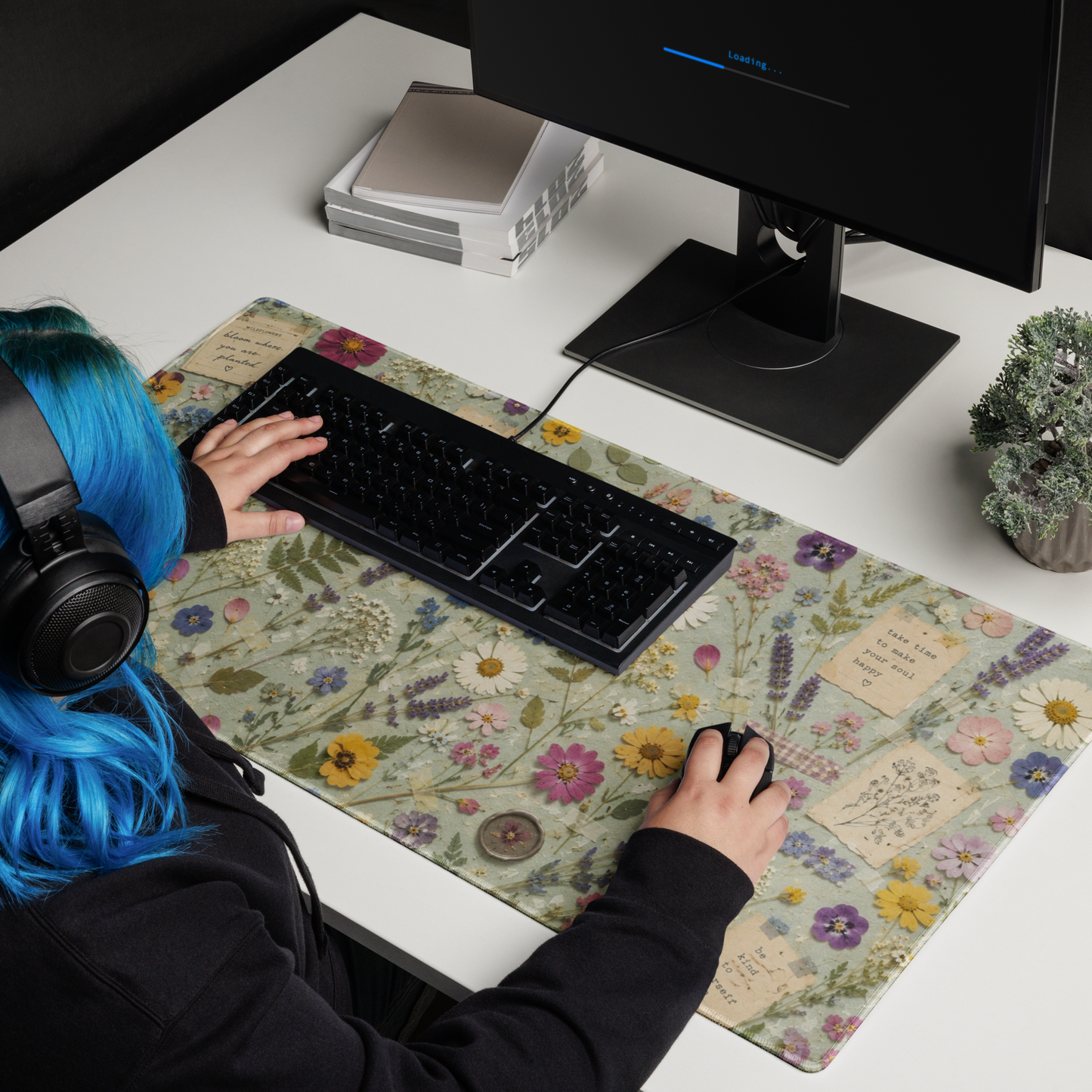 Bloom Where You Are | DeskScape Workstation Mat