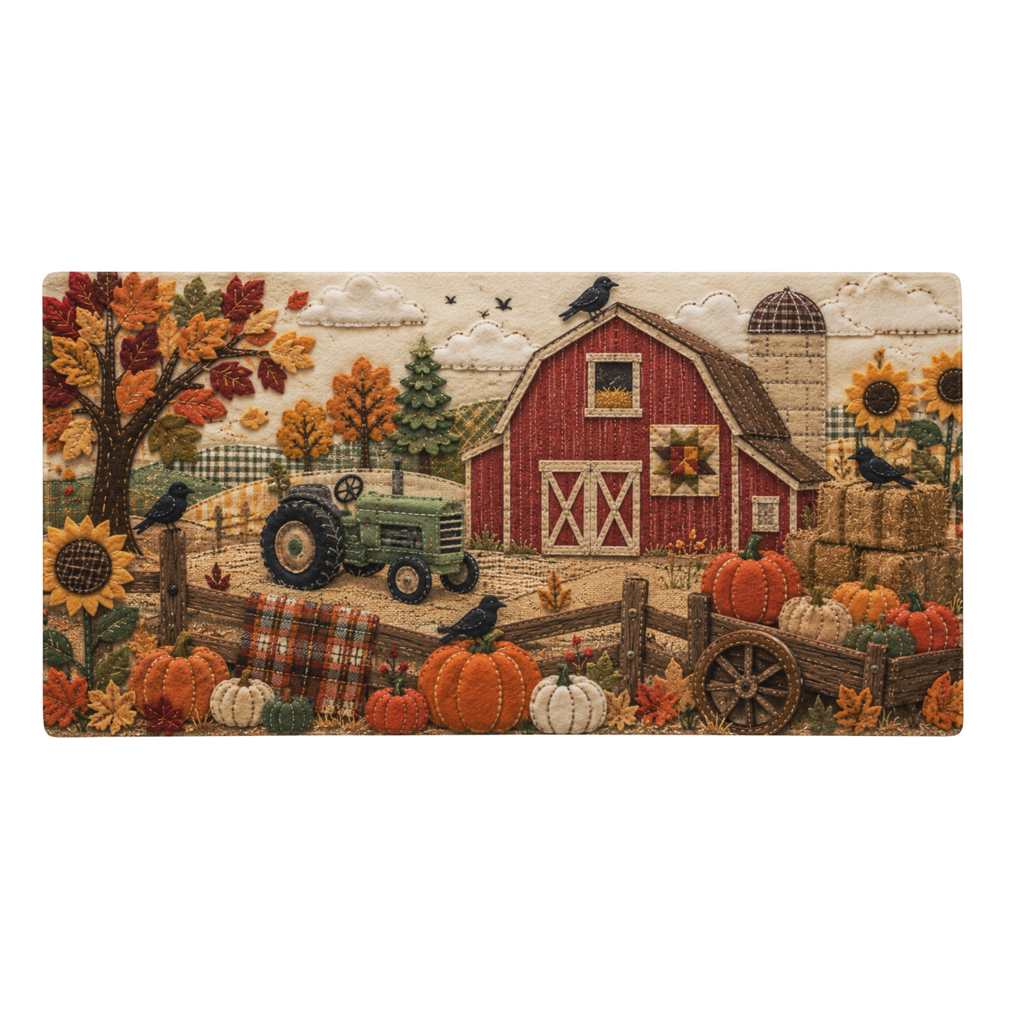 Harvest Quilt | DeskScape Workstation Mat
