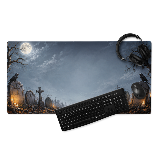 Midnight Graveyard | DeskScape Workstation Mat