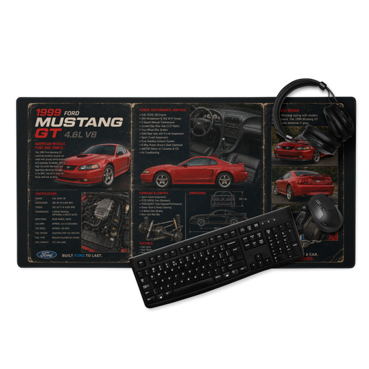 1999 Ford Mustang GT | DeskScape Workstation Mat | Automotive Collection