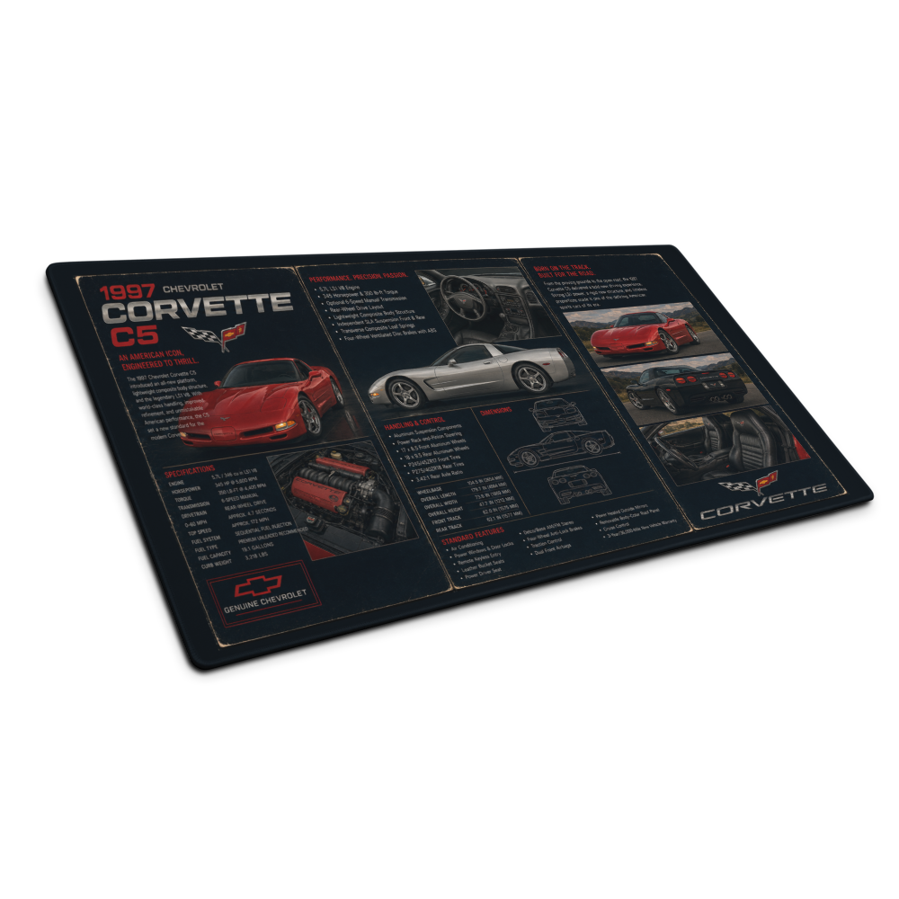 1997 Corvette C5 | DeskScape Workstation Mat | Automotive Collection