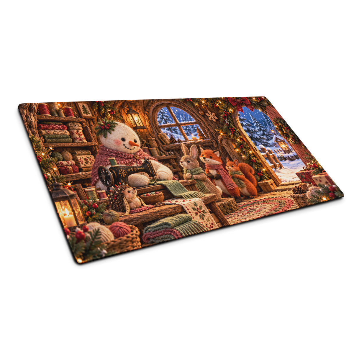 Woodland Seamstress | DeskScape Workstation Mat