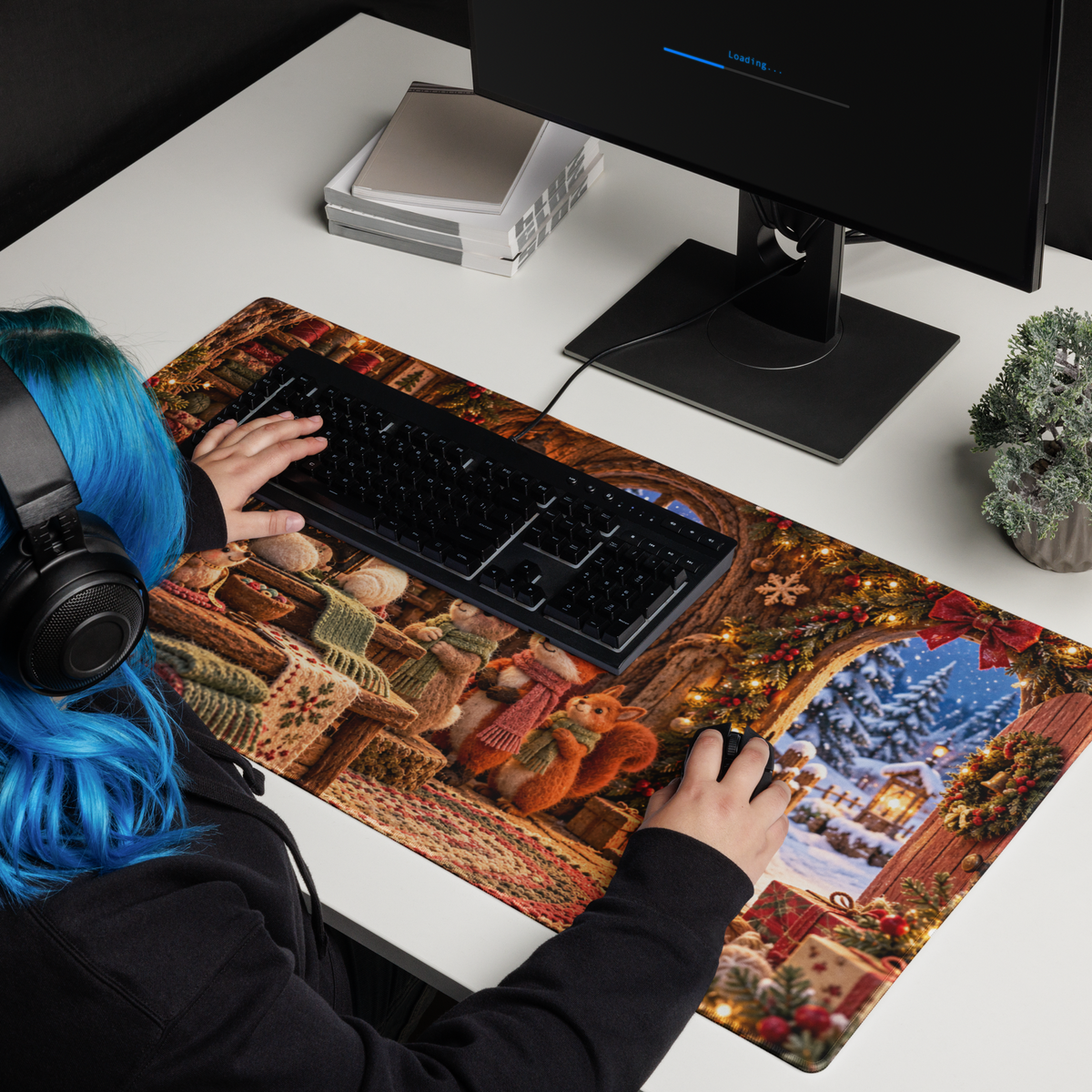 Woodland Seamstress | DeskScape Workstation Mat