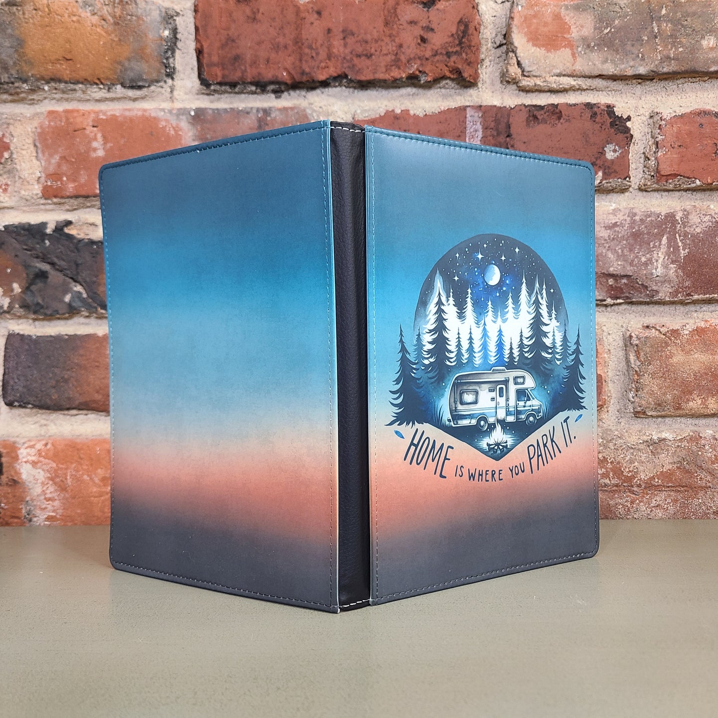 Camping RV Journal, Home is Where You Park It