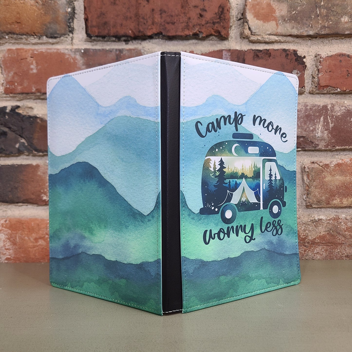 Camp More Worry Less Journal, Camping Journal
