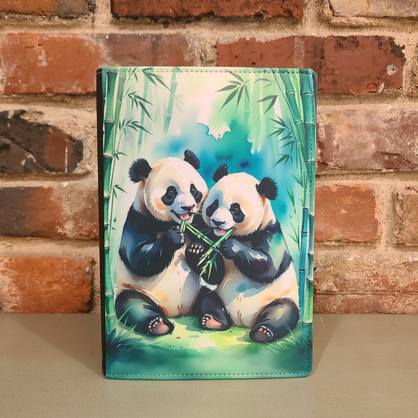 Panda Watercolor Journal, Bamboo Journal