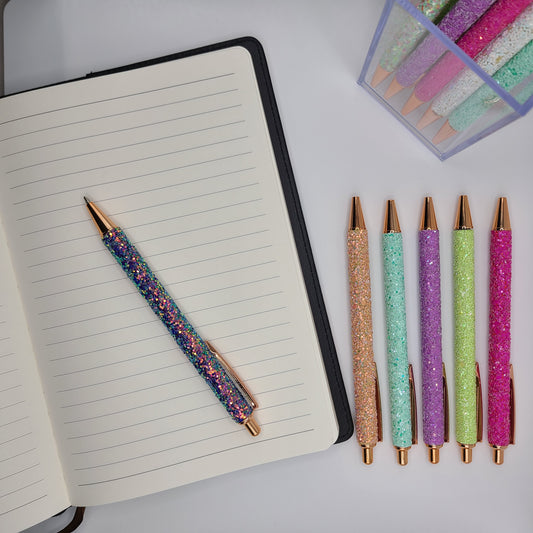 Chunky Glitter Ballpoint Pen