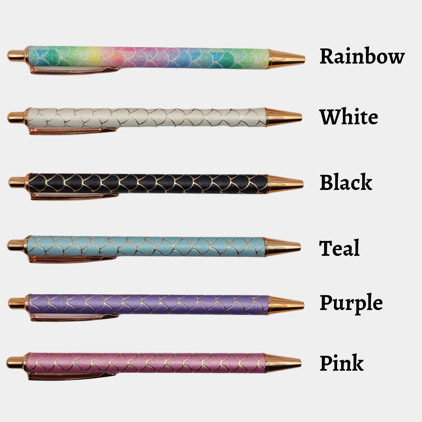 Mermaid Smooth Pen, Fancy Pen, Mermaid Scales