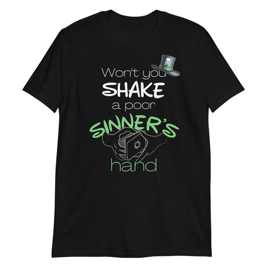 Disney Princess and the Frog, Shake a Poor Sinner's Hand, Voodoo Shirt, Princess Tiana, Disney Shirt, Magic Short-Sleeve Unisex T-Shirt