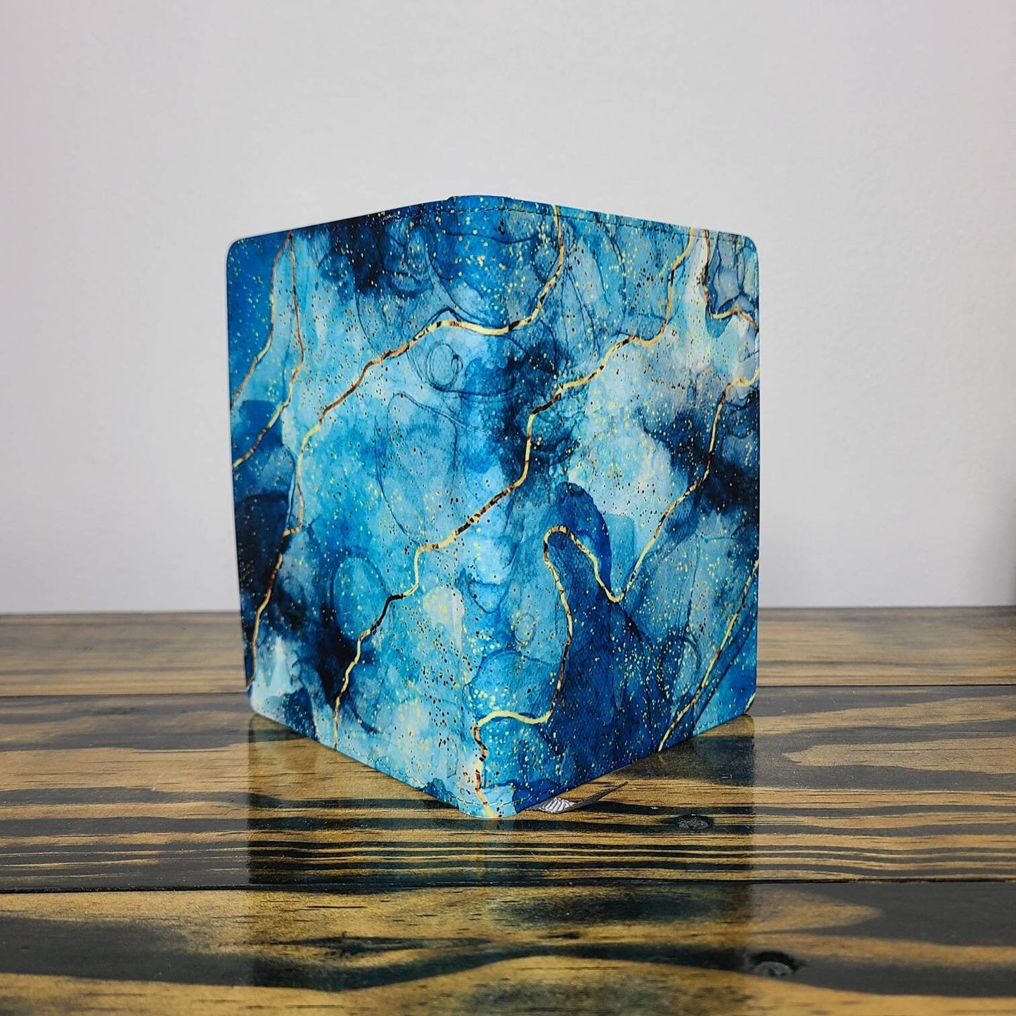Blue and Gold Abstract Journal