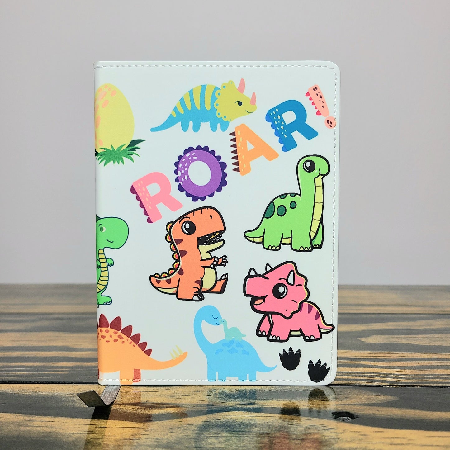 Colorful Dinosaur Journal