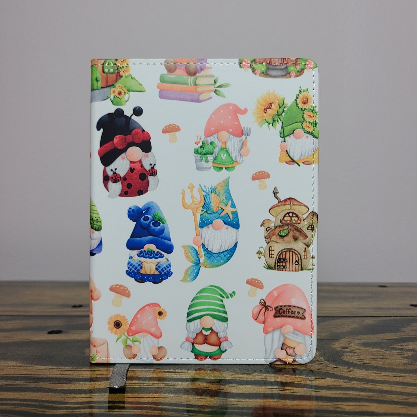 Whimsical Gnome Collage Journal