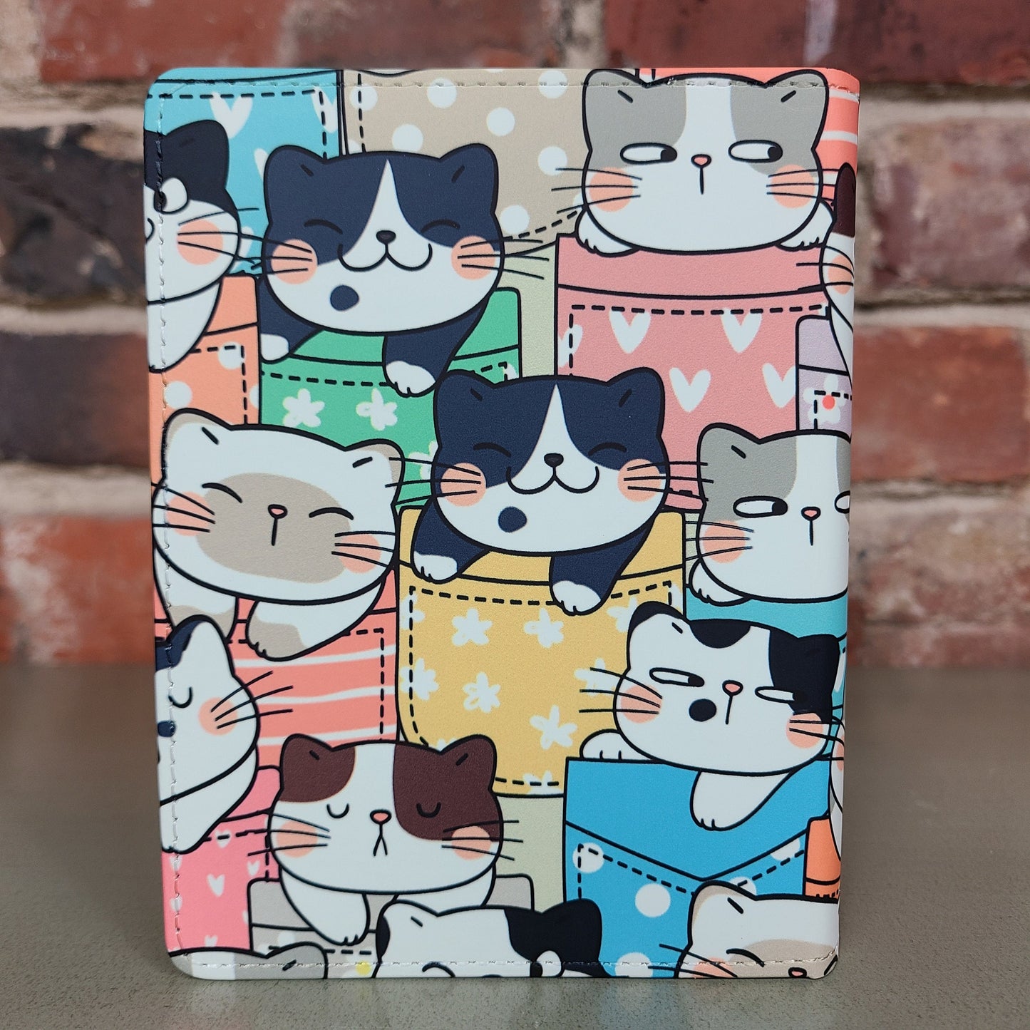 Colorful Cats in Pocket Journal