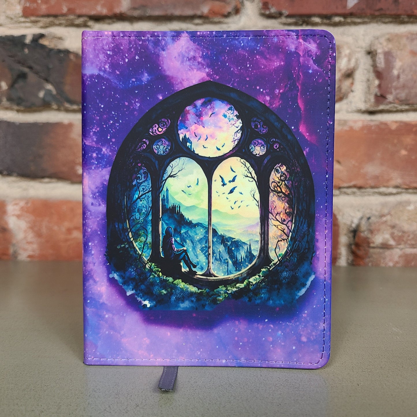 Purple Fantasy Window Journal